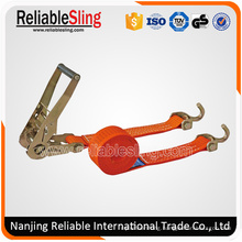 1" Cargo Lashing Ratchet Tie Down Strap with Hook